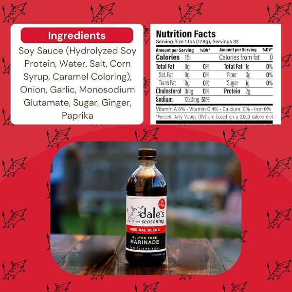 ORIGINAL STEAK SEASONING BY DALE’S, GLUTEN-FREE I NO CHOLESTEROL | DELICIOUS ON MEATS, FISH, POULTRY | (3) 16 OZ BOTTLE | NO LONG MARINATING, SAVORY BLEND OF EXOTIC SPICES!