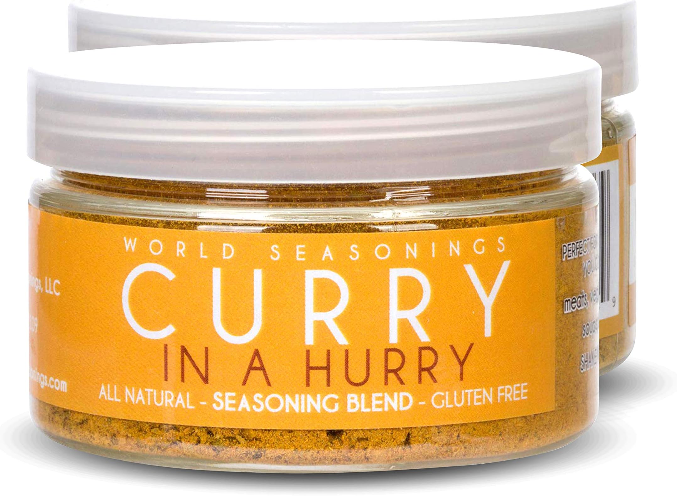 Indian Spices - Curry Spice - Indi Curry Powder - Vegan Curry - Yellow Curry Powder - Gluten Free Spices And Seasonings - World Seasonings-CURRY IN A HURRY-2 Pack