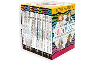 The Judy Moody Most Mood-tastic Collection Ever: Books 1-12 (Box Set of Twelve Illustrated Chapter Books for Young Readers Spanning Every Mood: Perfect for Kids Ages 6-9 in Grades 1-4)