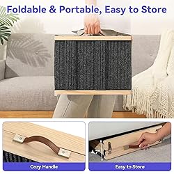 2025 Upgraded Dog Ramp for Couch, Foldable Small
