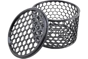 Printed Reef Mushroom Cage (3", Black)