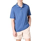 Amazon Essentials Men's Golf Polo Shirt, Moisture-Wicking Quick Dry, Short Sleeve