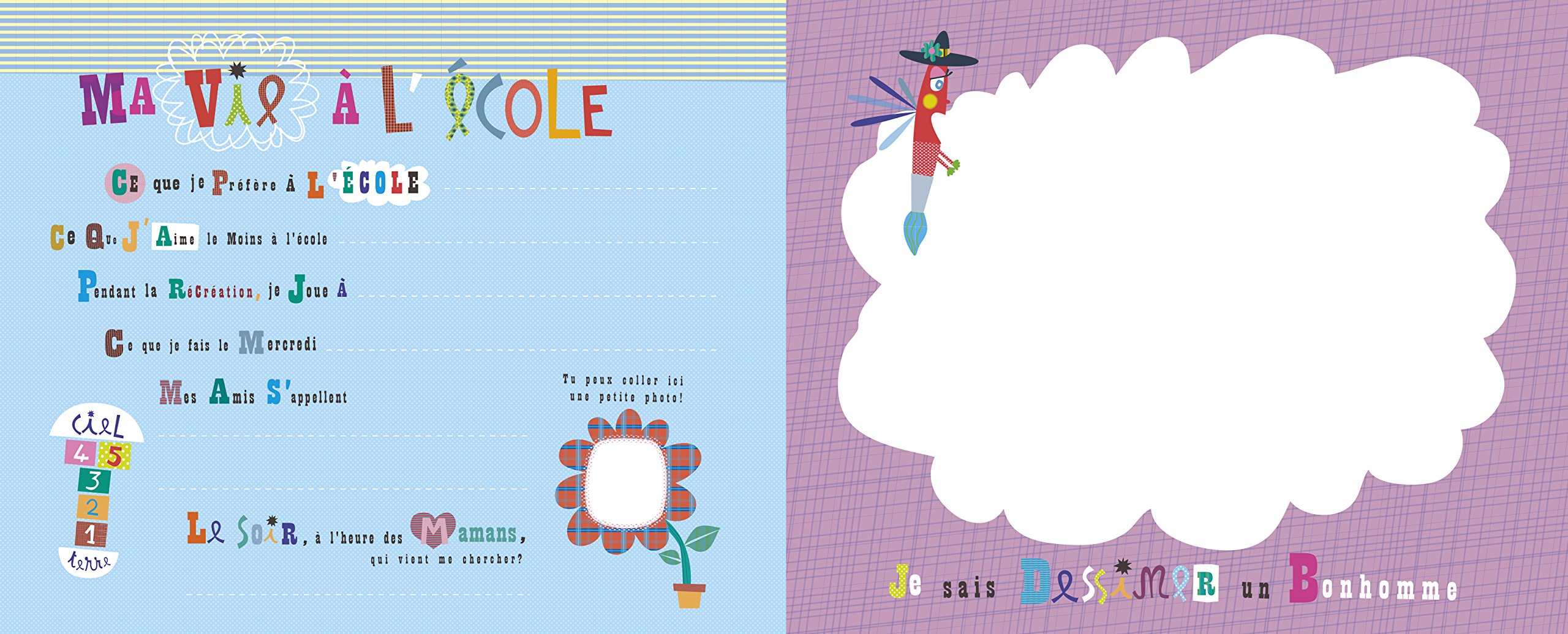 Amazon Fr Mon Album Photos De Classe Maternelle Et Primaire