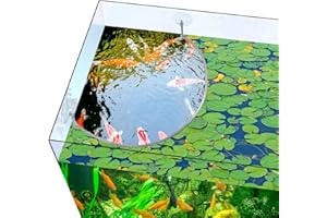 ANTEQI Aquarium Floating Plant Corral, Floating Plant Fence for Aquarium Fish Tank Accessories, Separates Floating Plants, Intercepting Floating Plants, Suitable for All Floating Plants and Aquariums