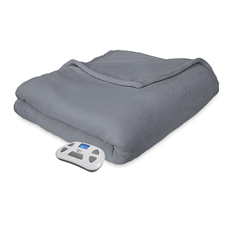 serta heated blanket flashing blue light