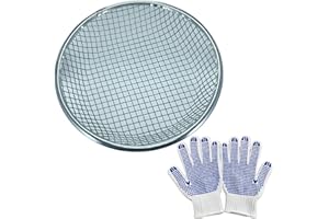 SWHSMLB Mesh Gardening Sifter, 10mm Sieve mesh Size， Perfect for 5 Gallon Bucket,for Sand Rocks Dirt Compost (10mm)