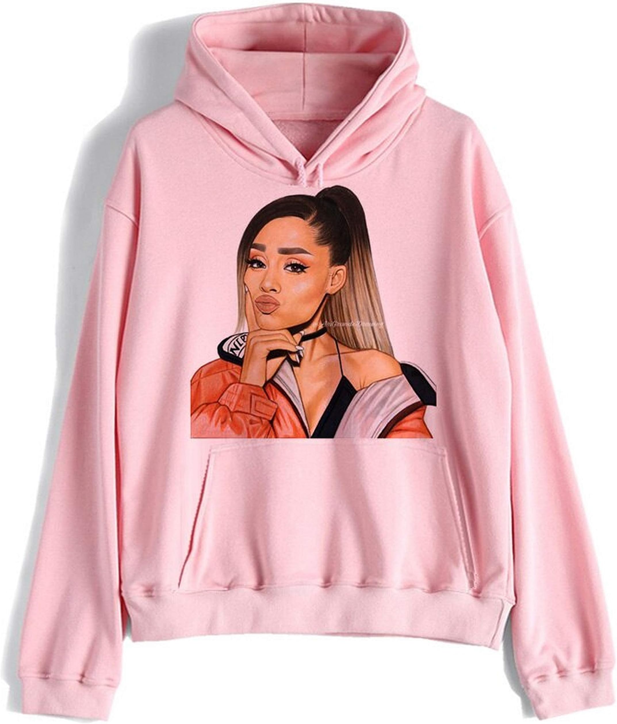 Ariana Sweashirt Hoodie for Women Girl Teen Comfortable Durable Material Printed
