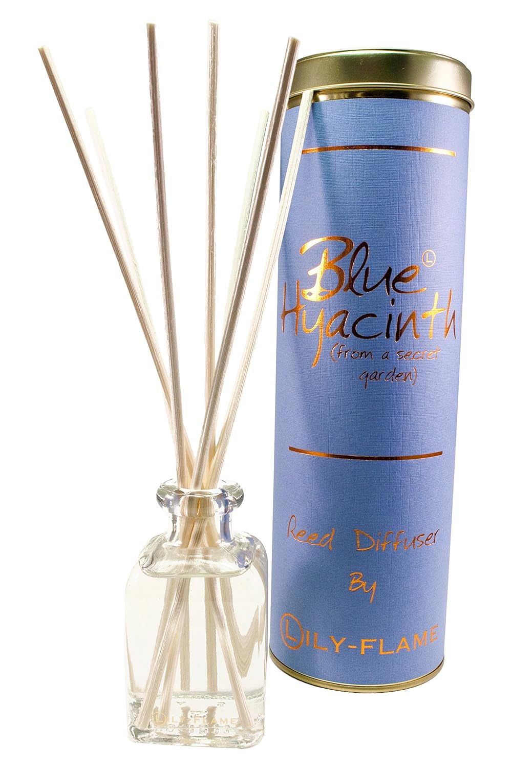 Lily Flame Hyacinth Diffuser, Blue Amazon.co.uk Kitchen & Home