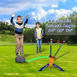 Gizzjoy Dinosaur Toy Rocket Launcher for Kids