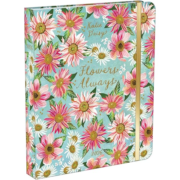 Katie Daisy 2024 Weekly Planner | Deluxe Hardcover 12-Month