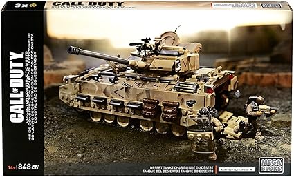 mega bloks desert tank