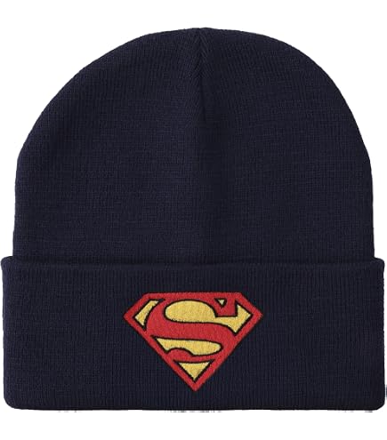New Era Cap Men's Batman Heather Gray Cuff Knit Beanie, OSFA at
