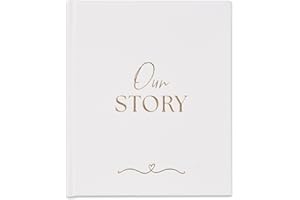 BIBI & BEAU Anniversary Journal For Couples | 1 Year Anniversary Scrapbook & Photo Album Book | From 1st to 75th Wedding Anniversaries | Paper Gifts For Husband or Wife