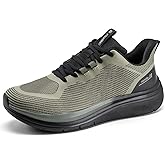 FitVille Mens Walking Shoes Wide Width Lightweight Cushioned Workout Sneakers Pain Relief