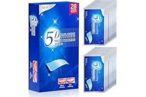 OETUIOW Teeth Whitening Strip Teeth Whitener - 28 Pcs Whitening Strips for Teeth Sensitive, White Strips for Teeth Whitening, Clean Teeth Safely, Stains Remover for Coffee, Wine, Tobacco (14 Treatments)