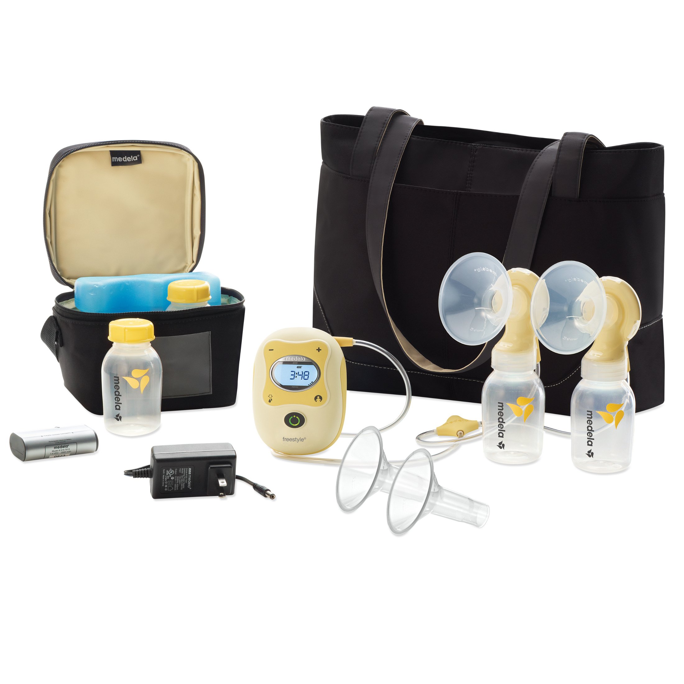 MedelaFreestyleMobileDoubleElectricBreastPumpHandsFreeBreastPumpDigitalDisplaywith