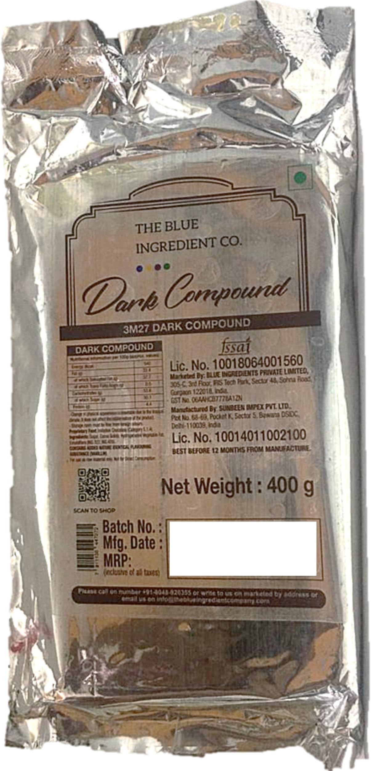 The Blue Ingredient Dark Compound (400 g)