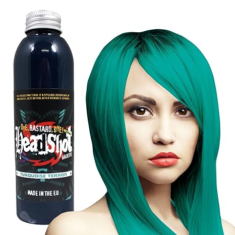 Türkise Haarfarbe Headshot Turquoise Terror, Semi-permanente Haartönung 150 ml