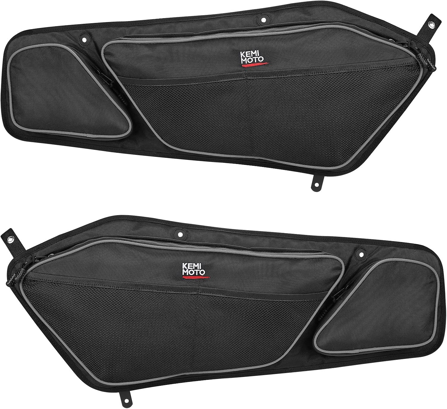 Kemimoto PRO XP Door Bags, RZR Front Storage Bags PVC Water Resistant Compatible With 2020 2021 2022 RZR PRO XP Black: Automotive