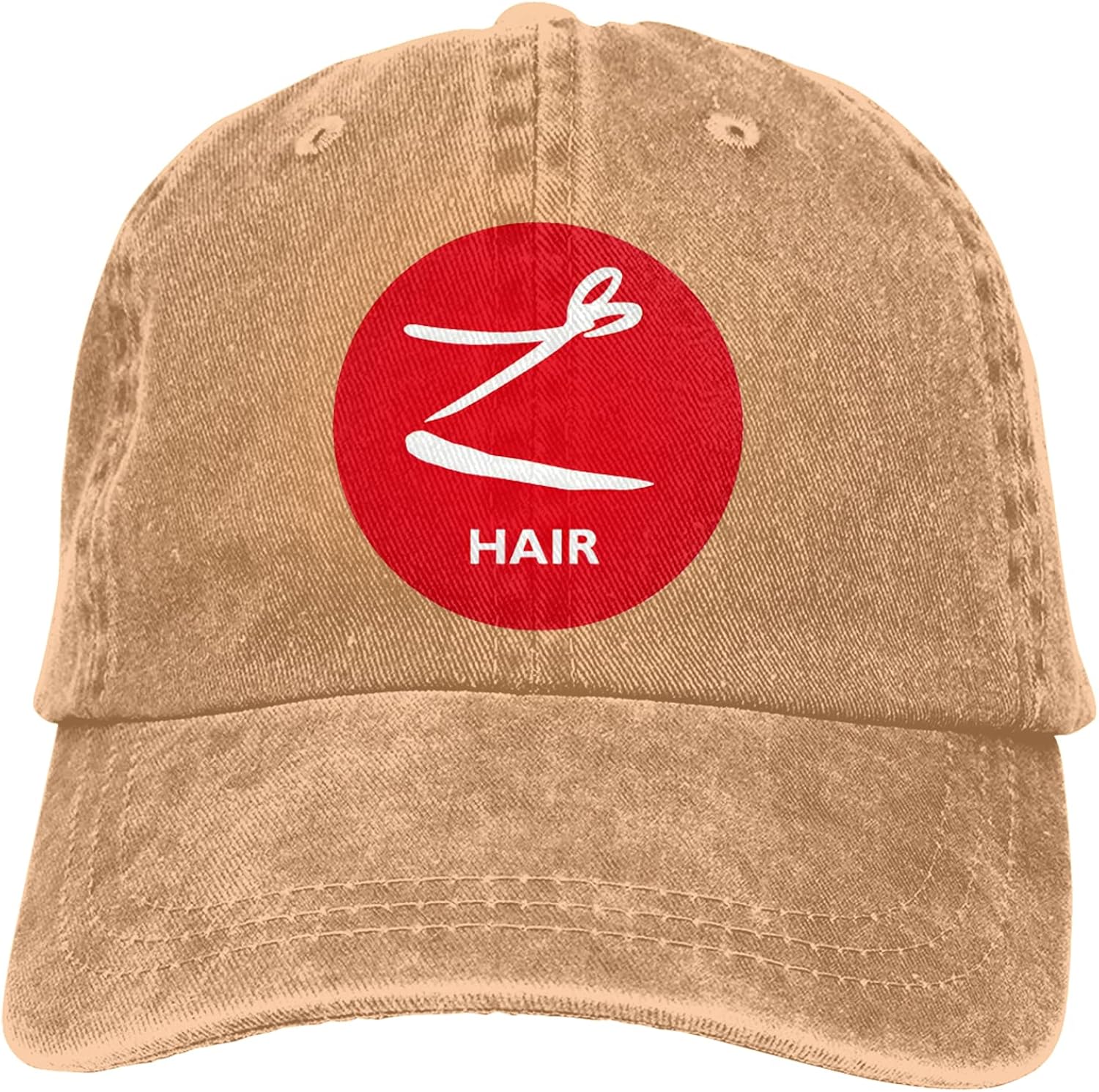 Z Hair Academy Unisex Adult Denim Hats Adjustable Baseball Cap Hat 