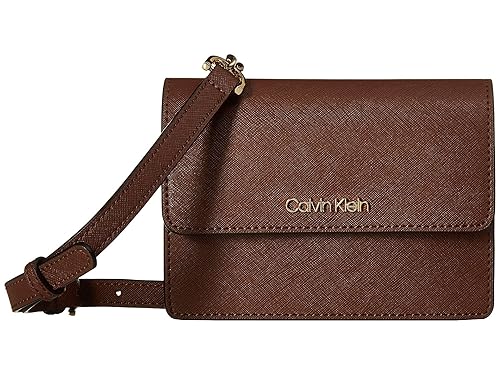 Calvin Klein Hayden Saffiano Leather Crossbody Bag 2025