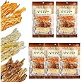 JOKUNA - Korean dried squid - Soft and chewy texture squid (Spicy, Butter, Roasted) (Mix - 5 pack)