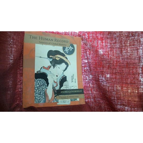 Amazon.com: The Human Record: Sources of Global History, Volume I