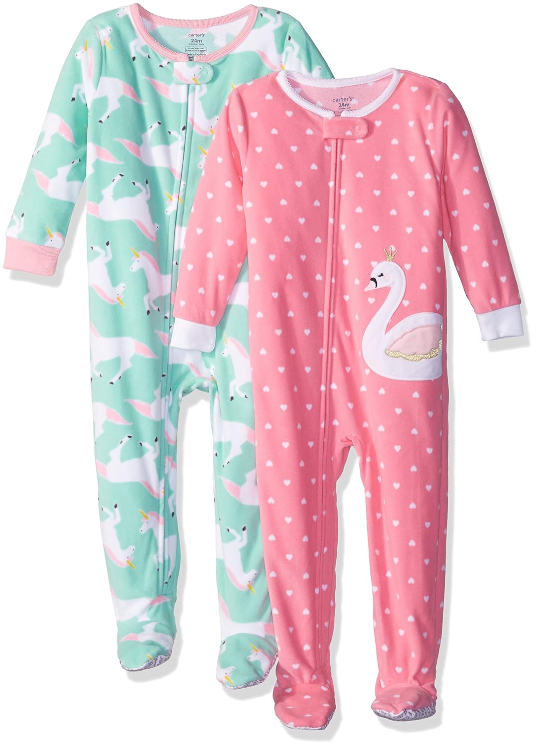 baby pajamas with gripper feet