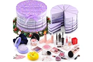 Color Nymph Makeup Advent Calendar 2025, 24 Days Advent Calendar Mystery Box for Christmas, Makeup Gift Sets - Xmas Beauty Countdown Calendar Cosmetics Kit for Women Girls Teens Daughters #Purple