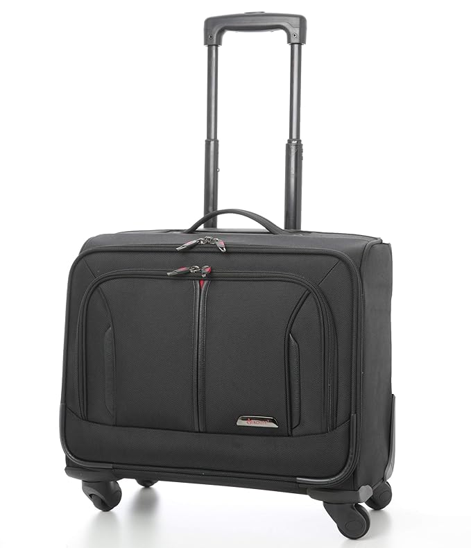 Aerolite 18" 4 Wheeled Laptop Bag Executive Business Bag Mobile Office