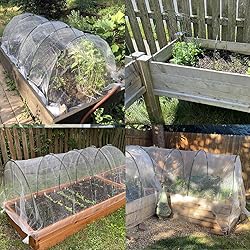 MAXPACE Greenhouse Hoops for DIY Grow Tunnels Less
