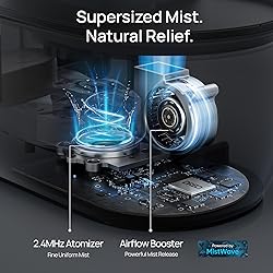 Dreo Top Fill 4L Humidifiers for Bedroom, 36H