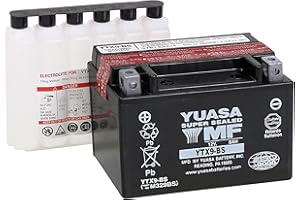 Yuasa YUAM329BS YTX9-BS Maintenance Free AGM Battery with Acid pack