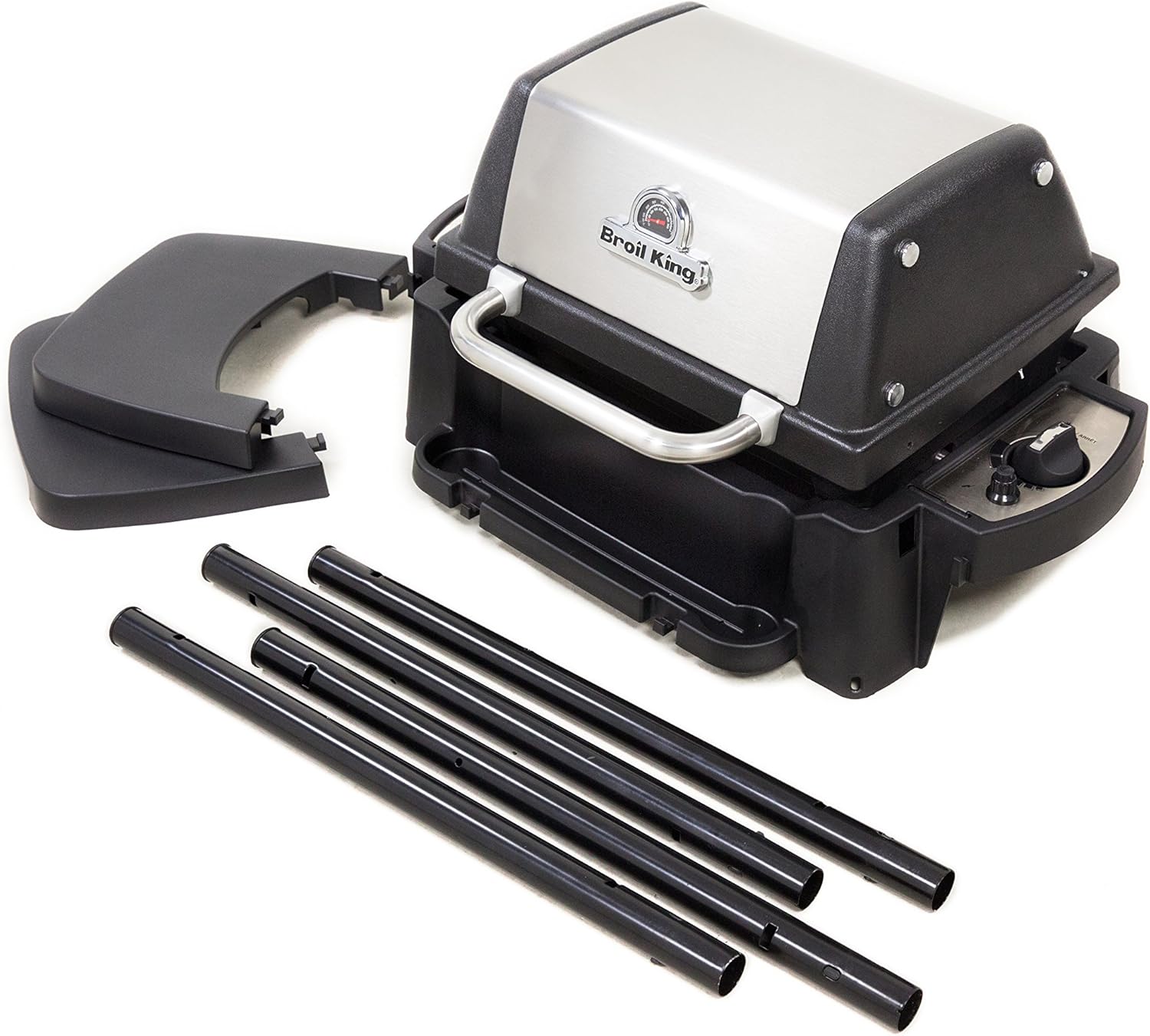 review Broil King 950654 Porta-Chef 120 Portable Gas Grill, 3-Burner, Stainless Steel & Black