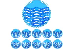 10 Packs Urinal Screens Deodorizer, Urinal Cake Anti-Splash&Odor Freshener – Ideal for Schools, Bathrooms, Restrooms, Office