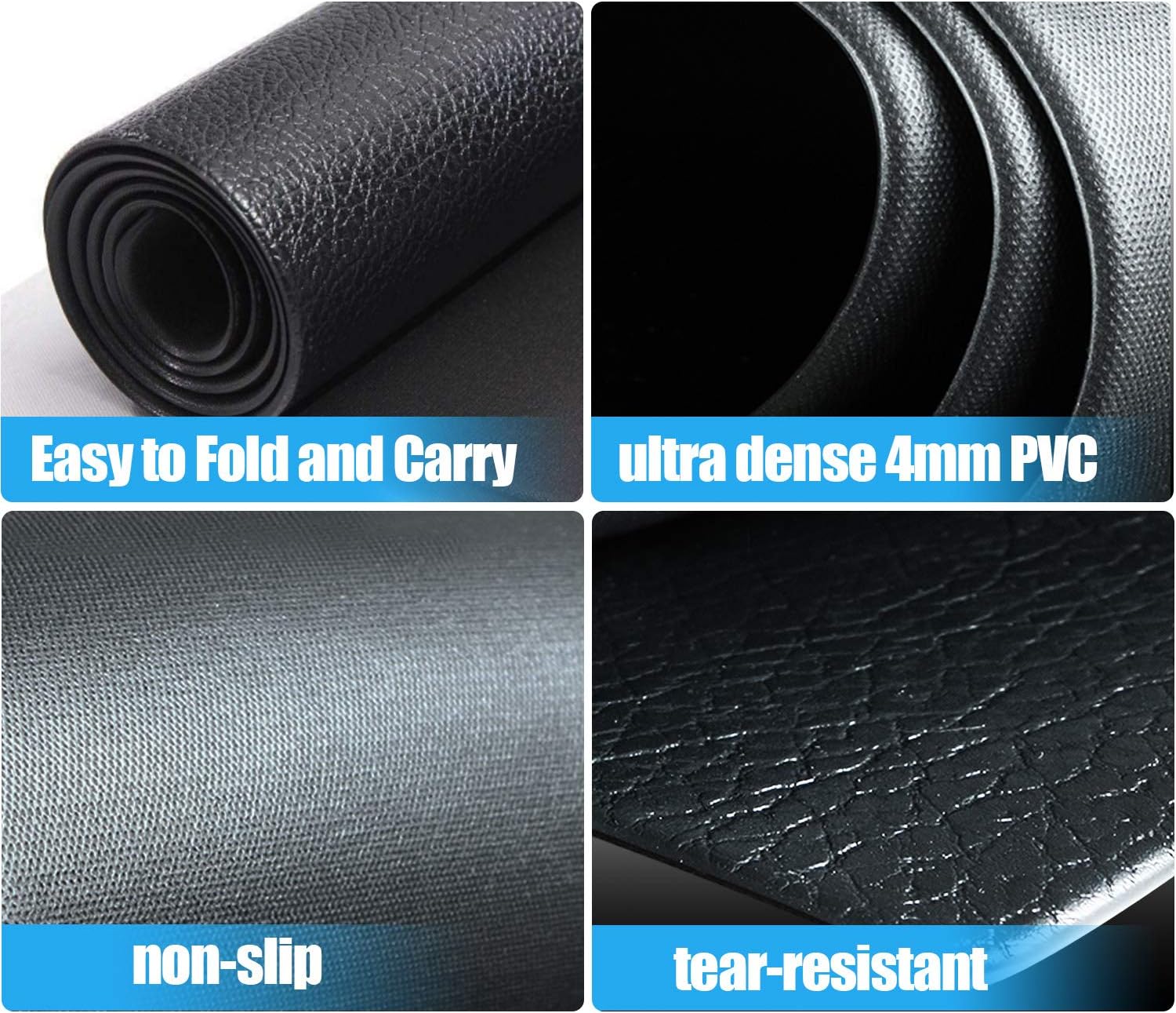 under spin bike mat