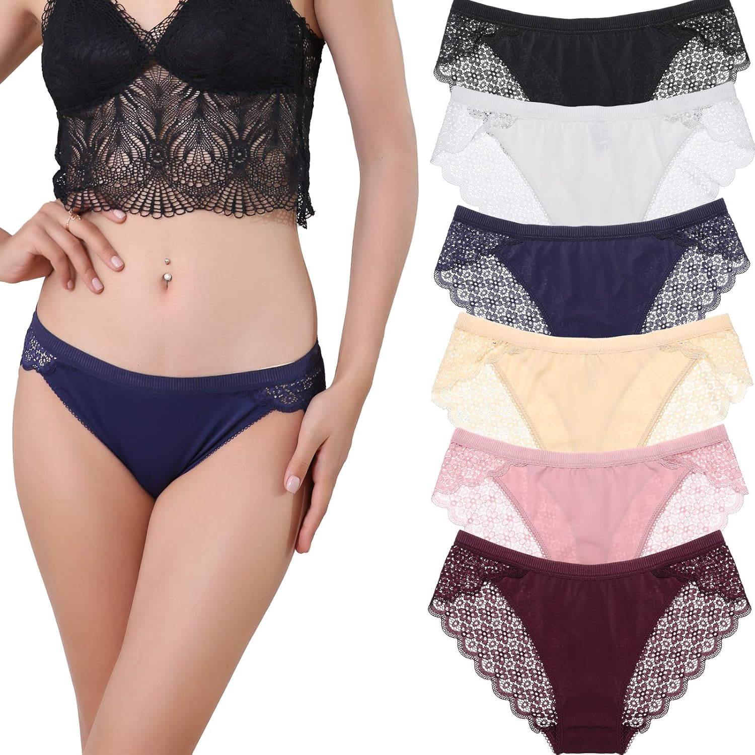 bikini satin panties