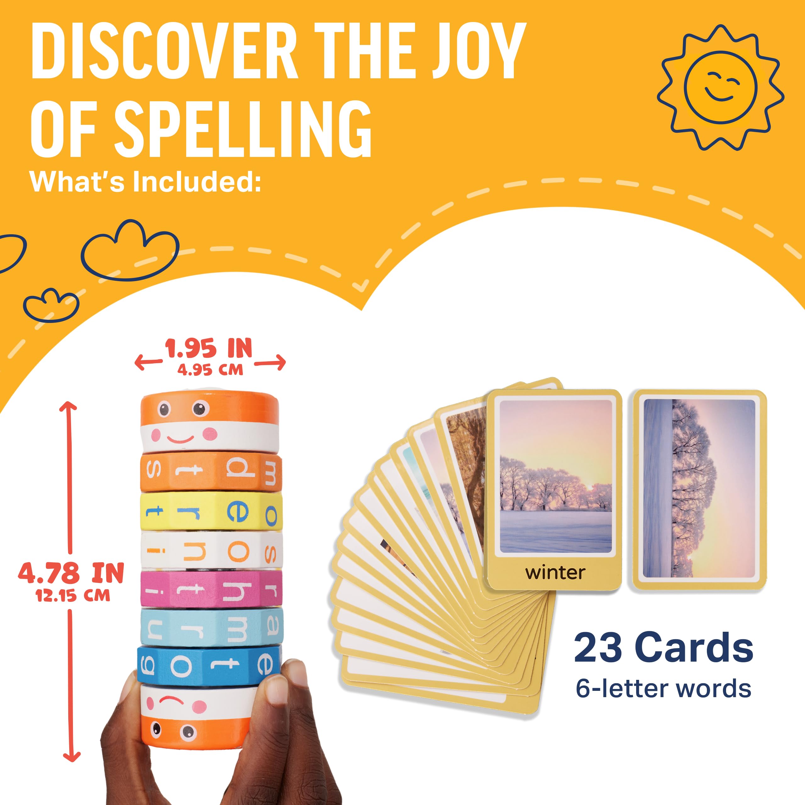 Dynamax Interactive Alphabet Spelling Puzzle Game, Fun & Educational Word Challenges, Easter Basket Stuffers for Kids, Boost Vocabulary & Spelling Skills, Ideal for Home & Classroom Learning - Ages 4+