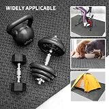 PROIRON Gym Floor Mats 2cm Interlocking Foam Tiles 60x60cm Set 6 view 6