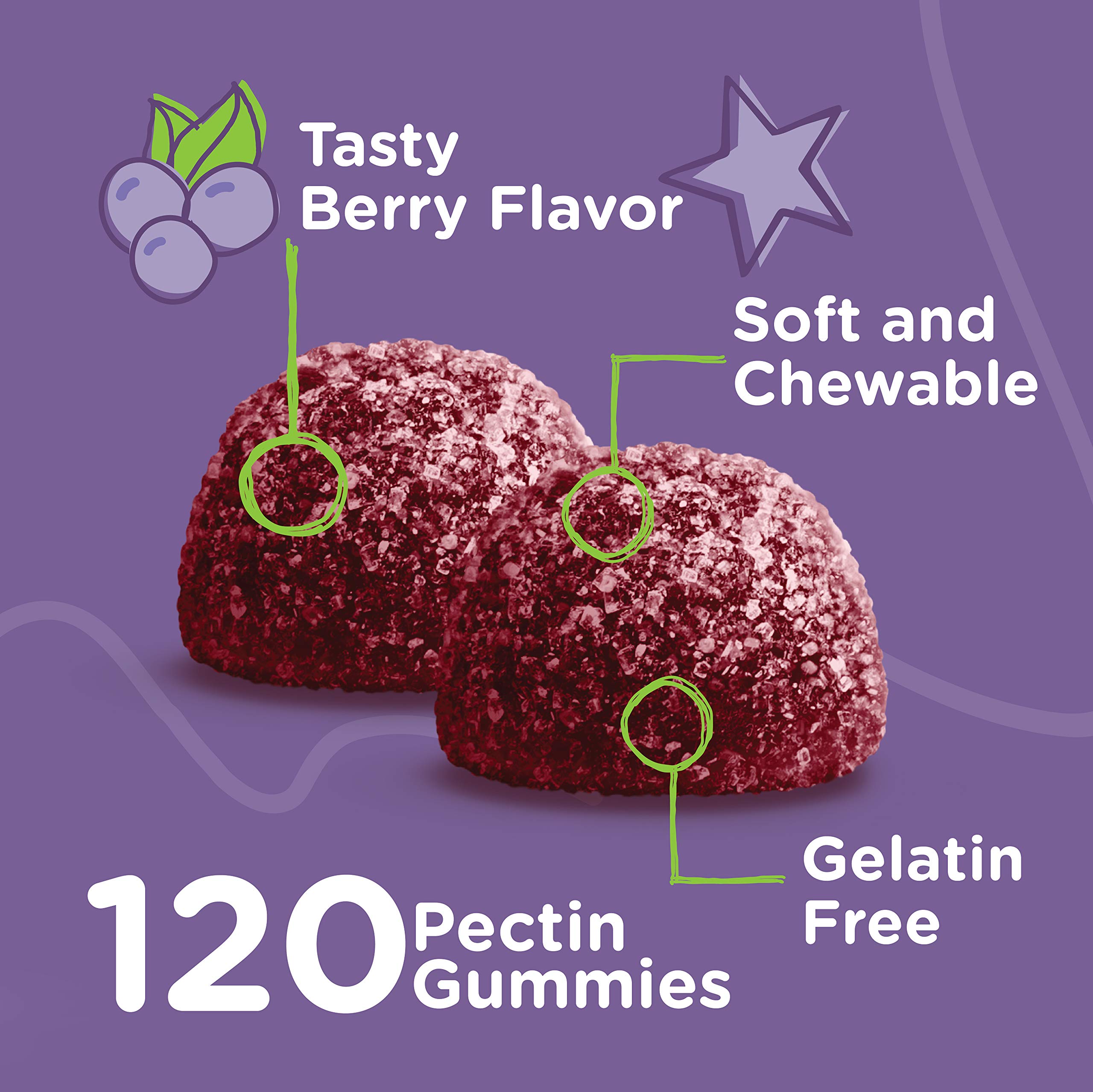 Viteey Sambucus Elderberry Gummies for Kids Immune Support Supplements with Vitamin D3 & Vitamin C 3-1 Immune Booster - Vegetarian, Gelatin Free, Gluten Free, GMO Free - Tasty Chewable Berry Flavored