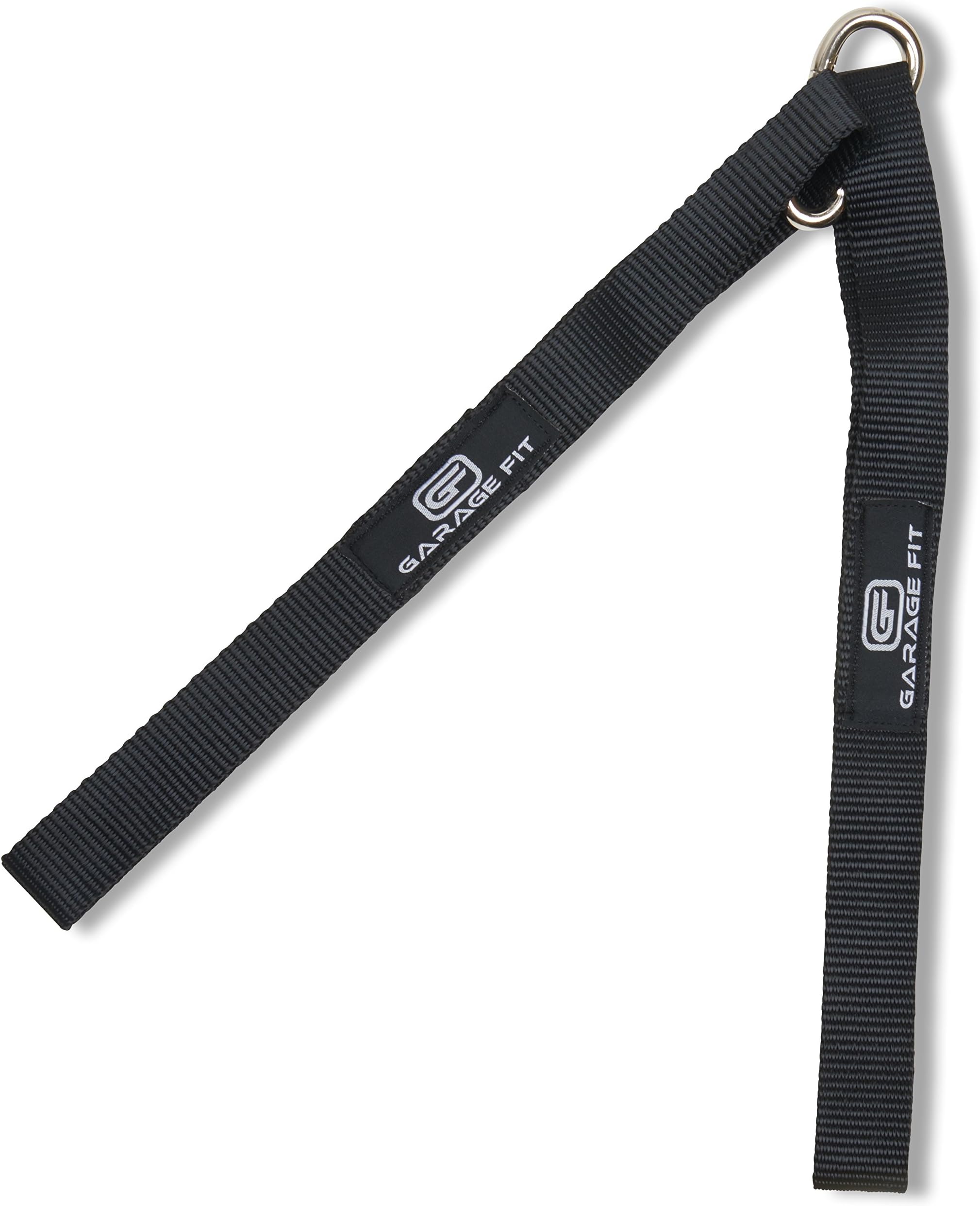 Garage Fit Anchor Strap for Battle Rope Training, Great Addition to Cross Training, Features Commercial Grade Nylon and Ultra Heavy Duty Carabiner, Extreme Durability