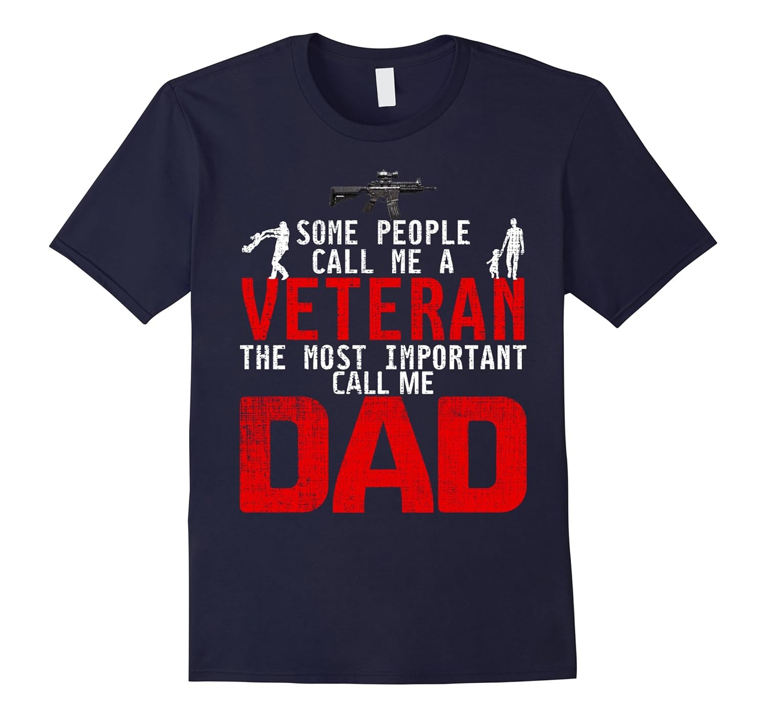 Veteran's Daughter my dad T-Shirt Gift For Veteran Day-ANZ