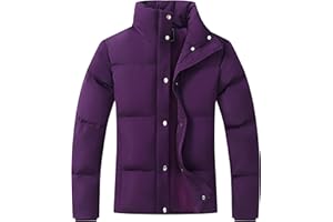 GIMECEN Women's Winter Coat Full-Zip Down Jacket Waterproof Puffer Coat Warm Parkas Long Sleeve Outerwear