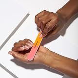 Tweezerman Filemates Neon Nail Files Set 3 Pack with Case 100/180 Grits view 3