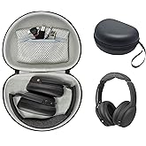 CaseSack Headphone Case for Skullcandy Crusher, Crusher Evo, Crusher ANC 2 Over-Ear Noise Canceling Wireless Headphones