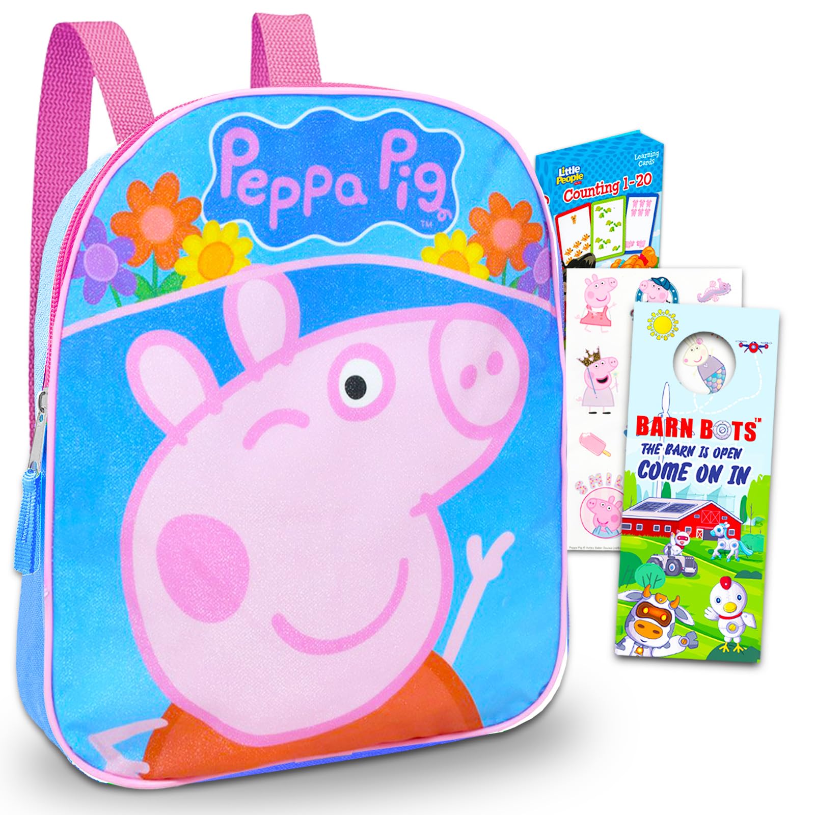 Sac à Dos Peppa Pig Pour Enfant - Rose - Idéal Pour La Crèche, Nounou Ou Vacances