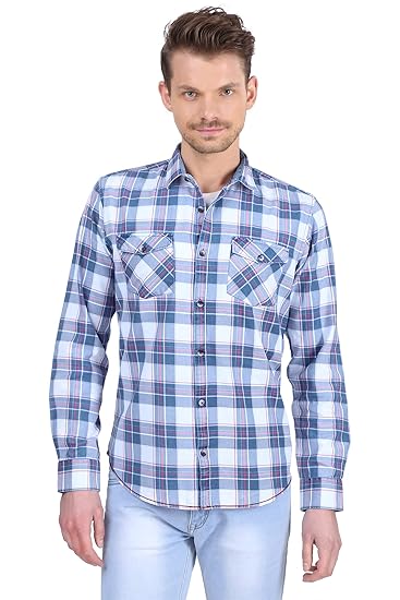 checkered shirt with jeans