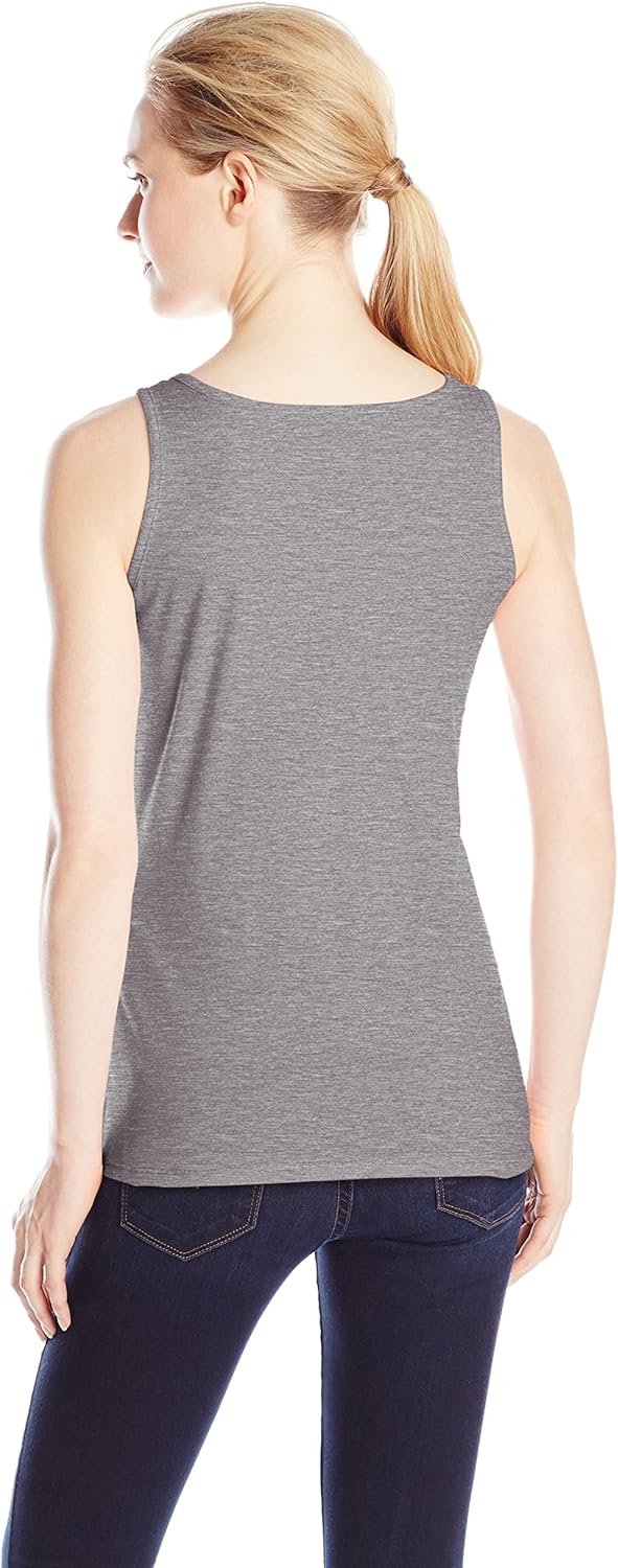 Hanes Women's Scoop-Neck Tank Top: Clothing