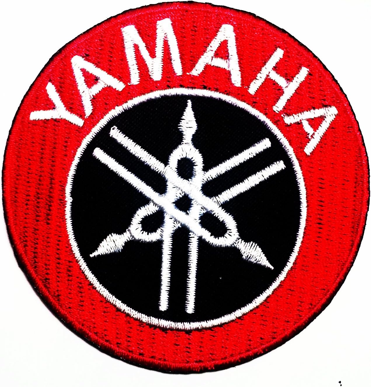 Yamaha Embroidered Iron on Patch ,Sew on Car Logo Clothes Clothing Skull Motorcycle New with High Quality for Your Cloth By Jupeter