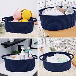 ABenkle Small Basket with Handles - Decorative